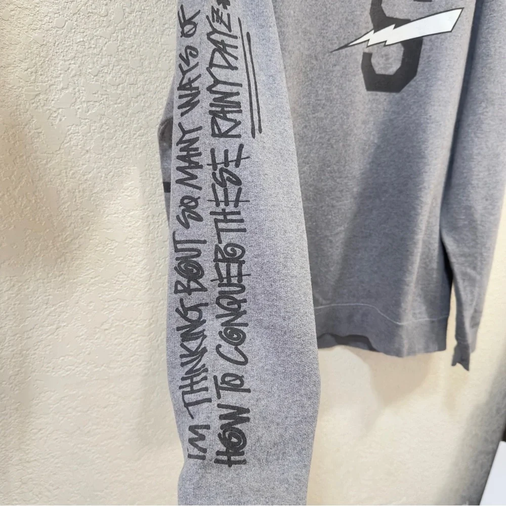 Stussy Gray Crewneck Sweater